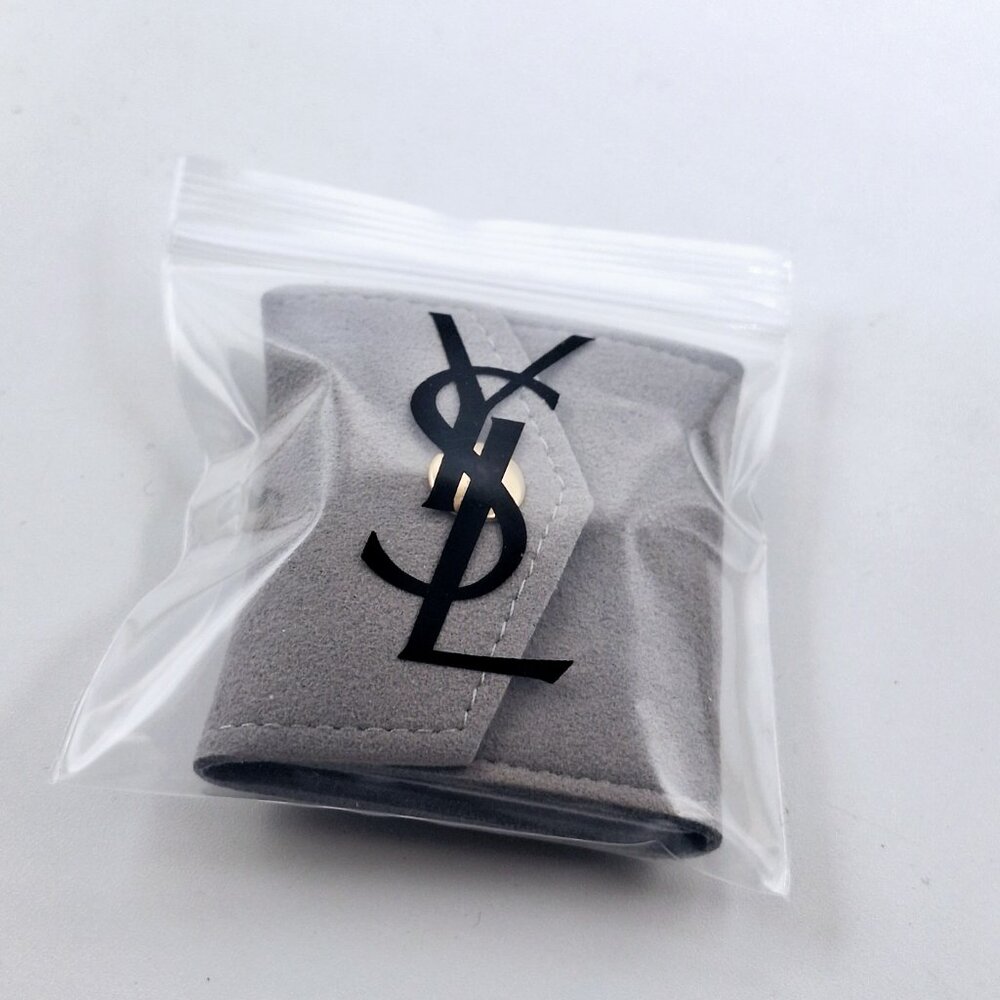 Bundle Vintage Gold Silver Yves Saint Laurent YSL Brooch Employee Appreciation 2 - Picture 3 of 8